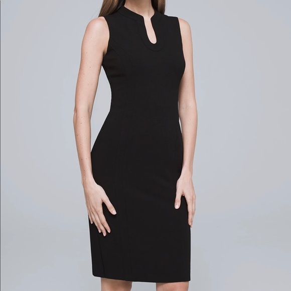 White House Black Market Dresses & Skirts - NWT WHBM Body Perfecting Jewel Neck Sheath Dress